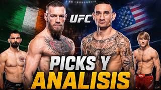 💵 UFC 329 APUESTAS 🇮🇪 McGregor vs Holloway 2 🇺🇸 / BSD vs Pimblett y todas las peleas