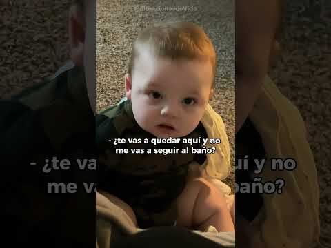 ¿La reacción más tierna o la más traviesa? 😲👶
