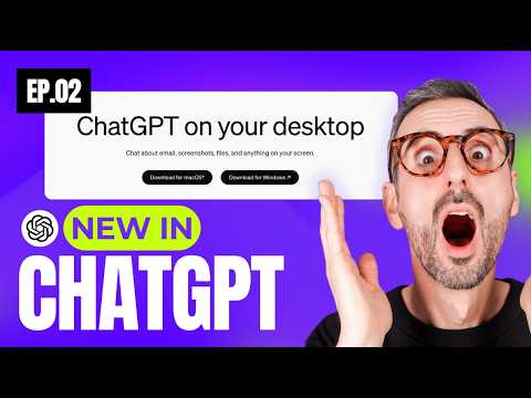 NEW in ChatGPT: Advanced Voice Mode, Share Audio, Desktop App for Windows... [🔥Ep. 02]