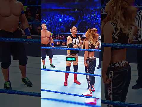 Never touch Nikki Bellaโs man! ๐๐ #johncena #nikkibella #respect #wwe #shorts