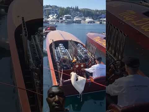 Wait until you hear this twin V16s fire's up 🔥🤯 #racingboat #engine #rawpower @Africanmechanics