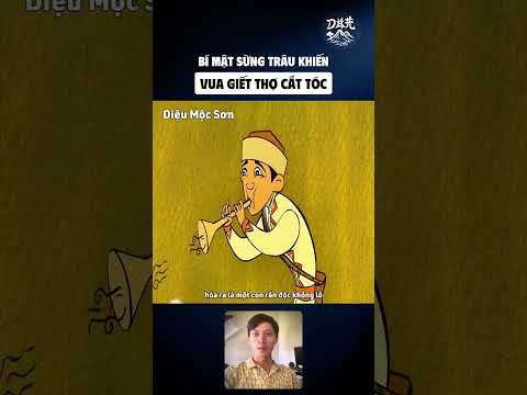 Bí mật sừng trâu khiến vua giết thợ cắt tóc | #shorts #dieumocson #reviewphim #reviewhoathinh