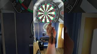 A quick leg of 301 using the new  Mike De Decker darts from Mission! #darts