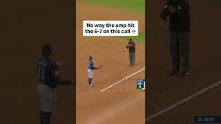 There is NO WAY the umpire hit the 6-7 ☠️☠️ #mlb #baseball #67 #funny #sports #meme