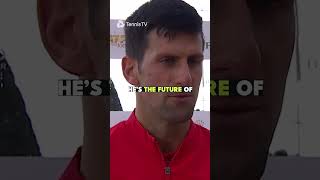 Novak Djokovic's First Impressions Of 19-Year-Old Sinner 🗣️ 🧐