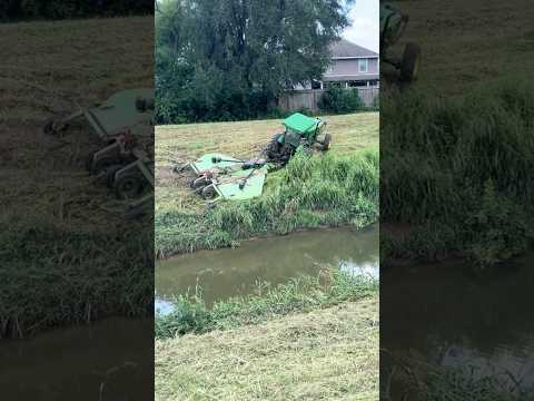 Did This Tractor Just Get Stuck in the Worst Spot?
