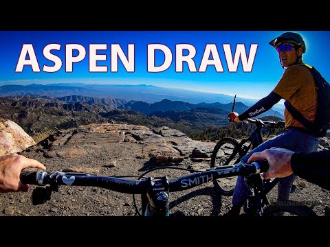 Riding from 9K in February. Mount Lemmon with Toast | Aspen Draw