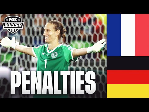 France vs. Germany Full Penalties Women's Euro Quarterfinals | FOX Soccer