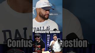 Reporter confuses Dak Prescott
