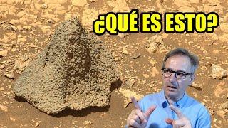 La NASA DESCUBRE en MARTE una INTRIGANTE ROCA CON FORMA de CASCO y LLENA DE BOLITAS