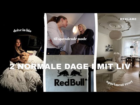 2 NORMALE DAGE I MIT LIV; spændende møde, apartment reset & drive in bio