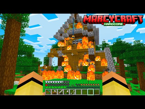 HO DISTRUTTO LA MIA VECCHIA CASA PER COSTRUIRE LA NUOVA! - Marcycraft EP.9