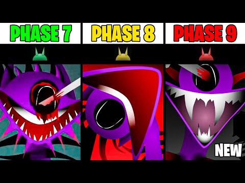 New Phase 7 VS Phase 8 VS Phase 9 in Incredibox Sprunki (New Mod)