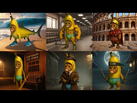 BRAINROT 🍯🧂 : BUT THEY All BANANA CAT 🍌🐱 MUTATION