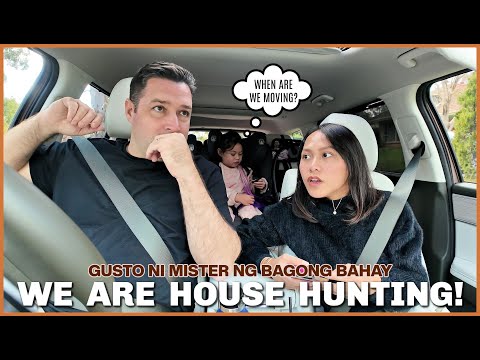 GUSTO NG NEW HOUSE NI MISTER! NA CONVINCE NAMAN AKO SO NAG HOUSE HUNTING NA KAMI! ❤️ | rhazevlogs
