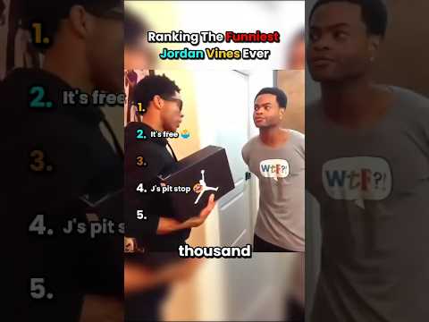 Ranking The Funniest Jordan Vines Ever pt.6 #ranking #tiktok