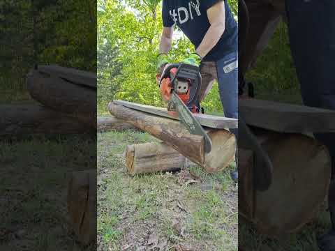 Chainsaw Mill On Sassafras with a 2x6-Part 3