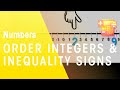 Ordering Integers and Using Inequality Signs