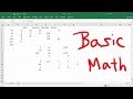 Excel Formulas and Functions