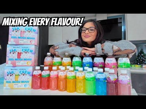 MIXING TOGETHER EVERY SINGLE MOGU MOGU FLAVOUR!