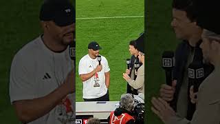 Kompany DEUTSCHER MEISTER 1. INTERVIEW ❤❤❤❤ #shorts #fcbayern #bundesliga #fcb #fussball