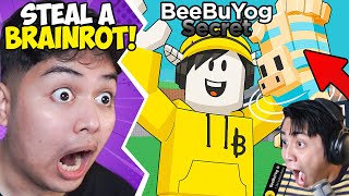 TINULUNGAN KO MAGNAKAW SI BEEBUYOG SA STEAL A BRAINROT! | Steal A Brainrot ft. Argonix & Beebuyog