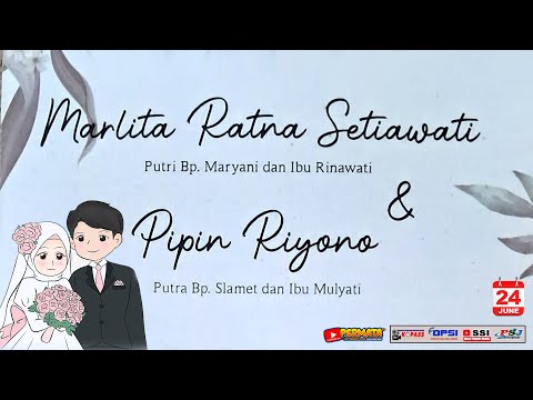 🔴#liveB1 - || Wedding Day " RATNA & PIPIN " Pelemputih 24/06/25 || #kiinanthy_mua || PERMATA HD B1