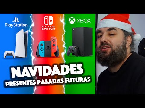 XBOX PS5 NINTENDO SWITCH Y SUS FANTASMAS DE NAVIDADES PASADAS PRESENTES Y FUTURAS