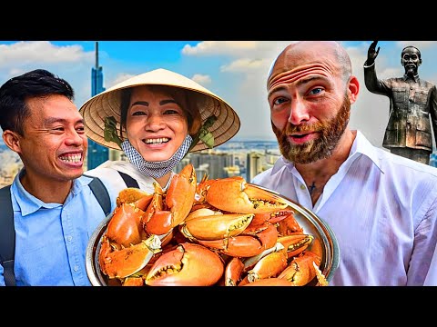 Vietnam's Massive Food Tour In Saigon!! Ho Chi Minh City Food Mountain!!