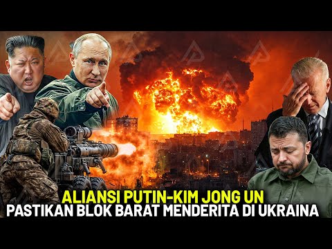 ZELENSKY SELANGKAH MENUJU KEKALAHAN! AS Cuma Diam Saat Putin-Kim Jong Un ‘Tampar’ Ukraina