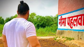 Noida sector 145 , Nalgada Gaon (भगतसिंह अखाड़ा) अखाड़े में पहलवान जोर-आजमाइश करते हुए..!!