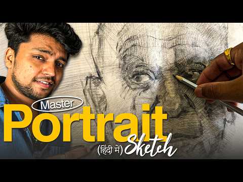 Sketch Any Portrait FREEHAND for Beginners HINDI