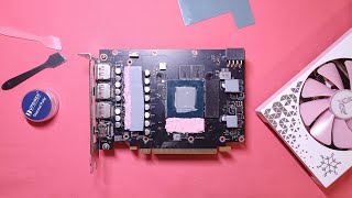 Zephyr RTX 4070 ITX Disassembly - Replace Thermal Paste + Pad + Heatsink - Stock Cooler Sucks!