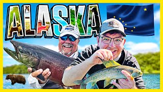 Marksman Goes Outside for Giant King Salmon in the Alaska Wilderness