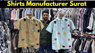 Shirts ₹130/- Shirts Manufacturer In Surat|Shirts Wholesaler Surat|Shirts Wholesaler & Manufacturer 