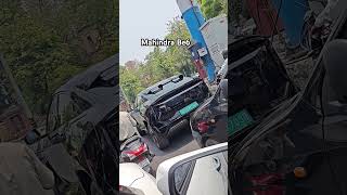Mahindra Be6  Black Electric spot at Signal #mahindra #be6e