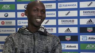 Wilson Kipsang Before 2017 BMW Berlin Marathon