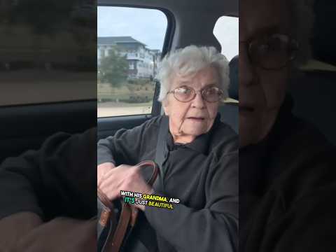 Guy has such a sweet relationship with his grandma and it's just beautiful ❤️