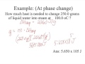 Thermal Energy and Phase Changes