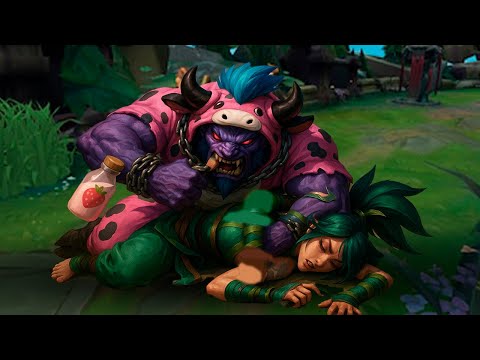 ALISTAR vs AKALI! VER COMO SE VA PUDRIENDO ANTE LA VACA LEGENDARIA!
