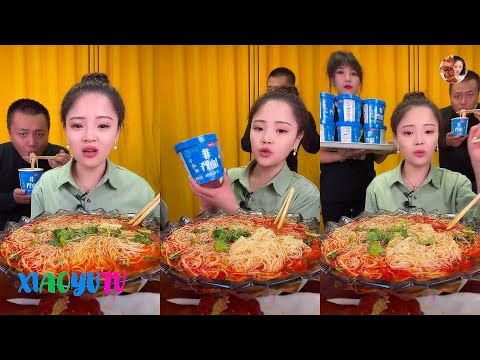 【Xiaoyu Mukbang】XIAOYU EATING SHOW。MUKBANG SATISFYING。Mukbang Chinese。N02。060322。12