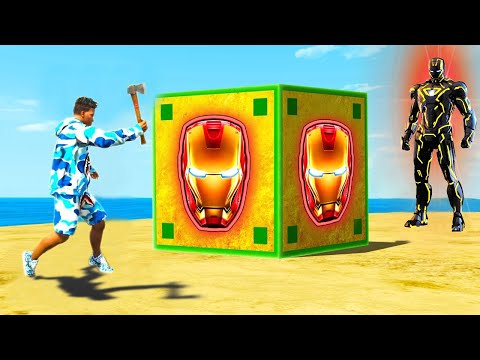 Opening BIGGEST "NEON IRON-MAN" LUCKY BOX in GTA5 | GTA5 GAMEPLAY