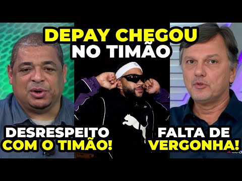 ⚽️ DEPAY SE APRESENTA NO CORINTHIANS COM PATROCÍNIO DO PALMEIRAS