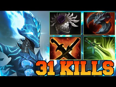 31 Kills Razor !! Razor Dota 2 Safelane Carry Build Guide Pro Gameplay Meta 7.39