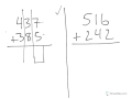 Addition Concepts and Techniques