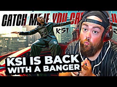 RAPPER REACTS to KSI - Catch Me If You Can [Official Music Video]