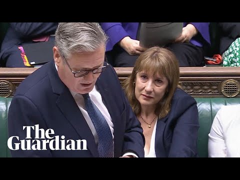 Rachel Reeves appears to cry as her position is questioned during PMQs