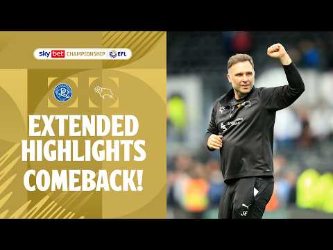 Temps forts du match QPR - Derby County