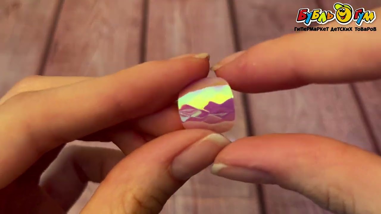 Набор накладных ногтей LUKKY Хамелеон для педикюра  - видео