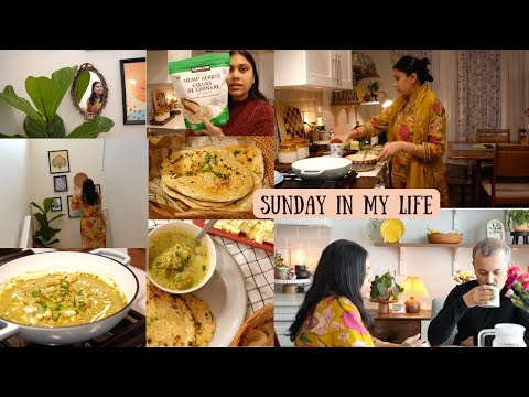 Sunday in my Life / Paneer recipe (No onion No Garlic) - DIY Gallery wall / Cook & Decorate with me